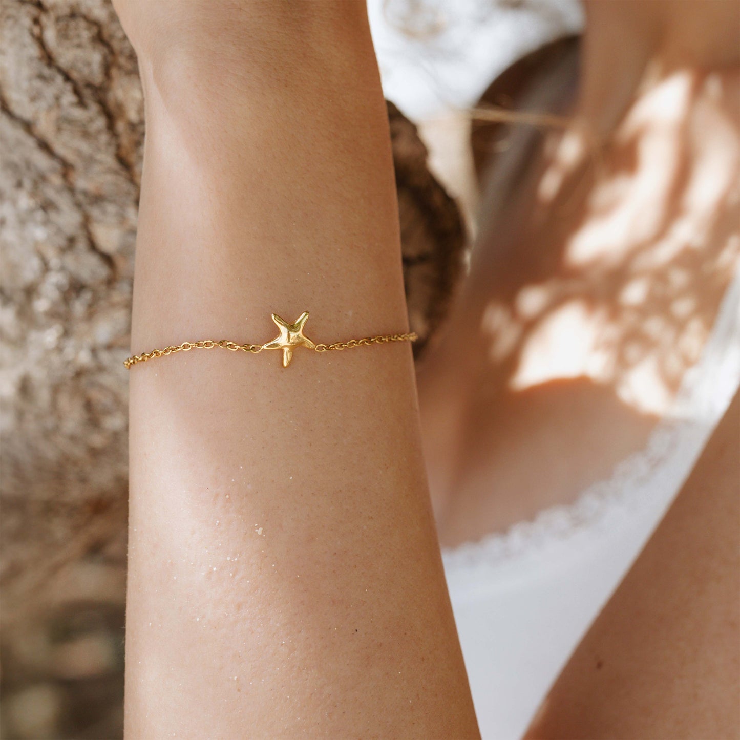 Sea Star Bracelet Gold