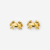 Crab Chaser Studs Gold
