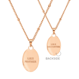 Eternal Bond Necklace Rose Gold