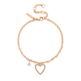 Heart of Gold Bracelet Rose Gold