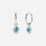 Maris Treasure Hoop Set Small Silver