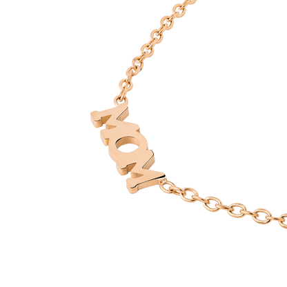 Mom Forever Necklace Rose Gold