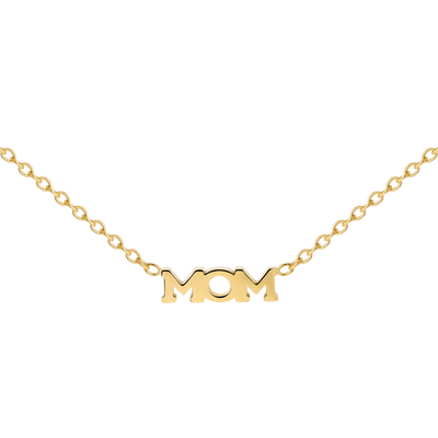 Mom Forever Necklace Gold