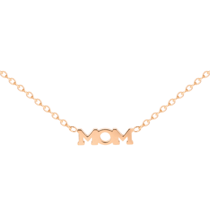 Mom Forever Necklace Rose Gold