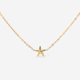 Sea Star Choker Gold