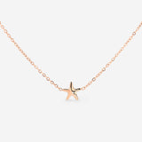 Sea Star Choker Rose Gold