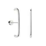 Soft Line Studs Silver