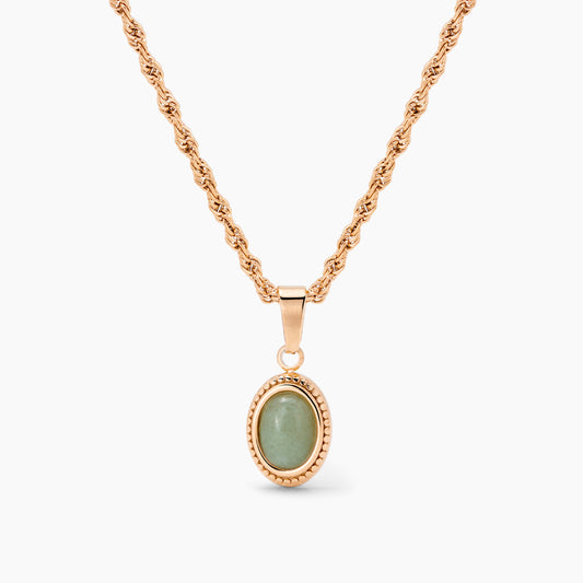 Vintage Vibes Necklace Rose Gold