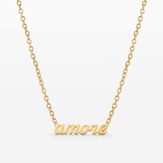 Amore Mio Necklace Gold