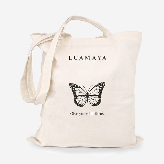 Tote bag Give yourself time