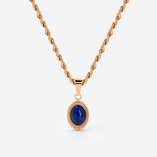 Deep Sea Necklace Rose Gold