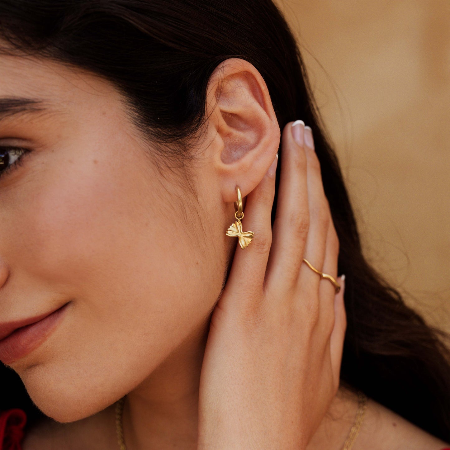 Farfallissimo Hoop Set Small Gold