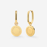 Love is Love Oval Hoop Set Baby Gold