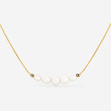 Pearlessence Choker Gold