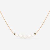 Pearlessence Choker Rose Gold