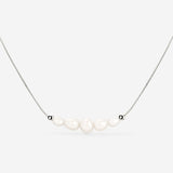Pearlessence Choker Silver