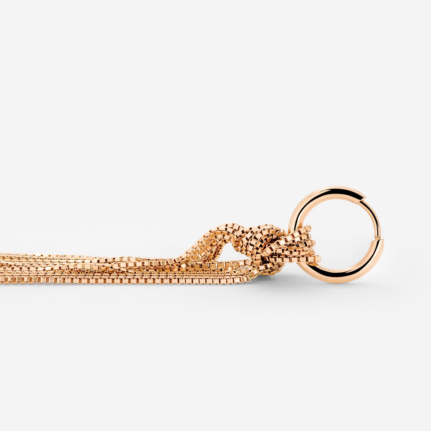 Sea Strands Hoop Set Small Rose Gold