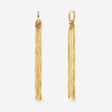 Sea Strands Hoop Set Small Gold