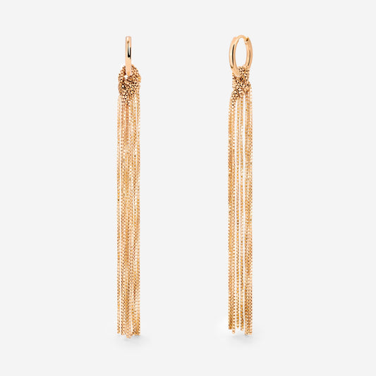 Sea Strands Hoop Set Small Rose Gold
