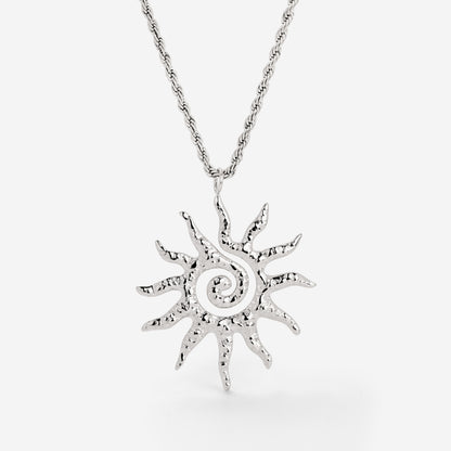 Soleil Necklace Silver