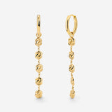 Tides of Time Hoop Set Small Gold