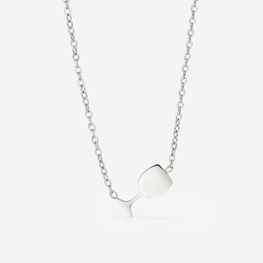 Vino Veritas Necklace Silver