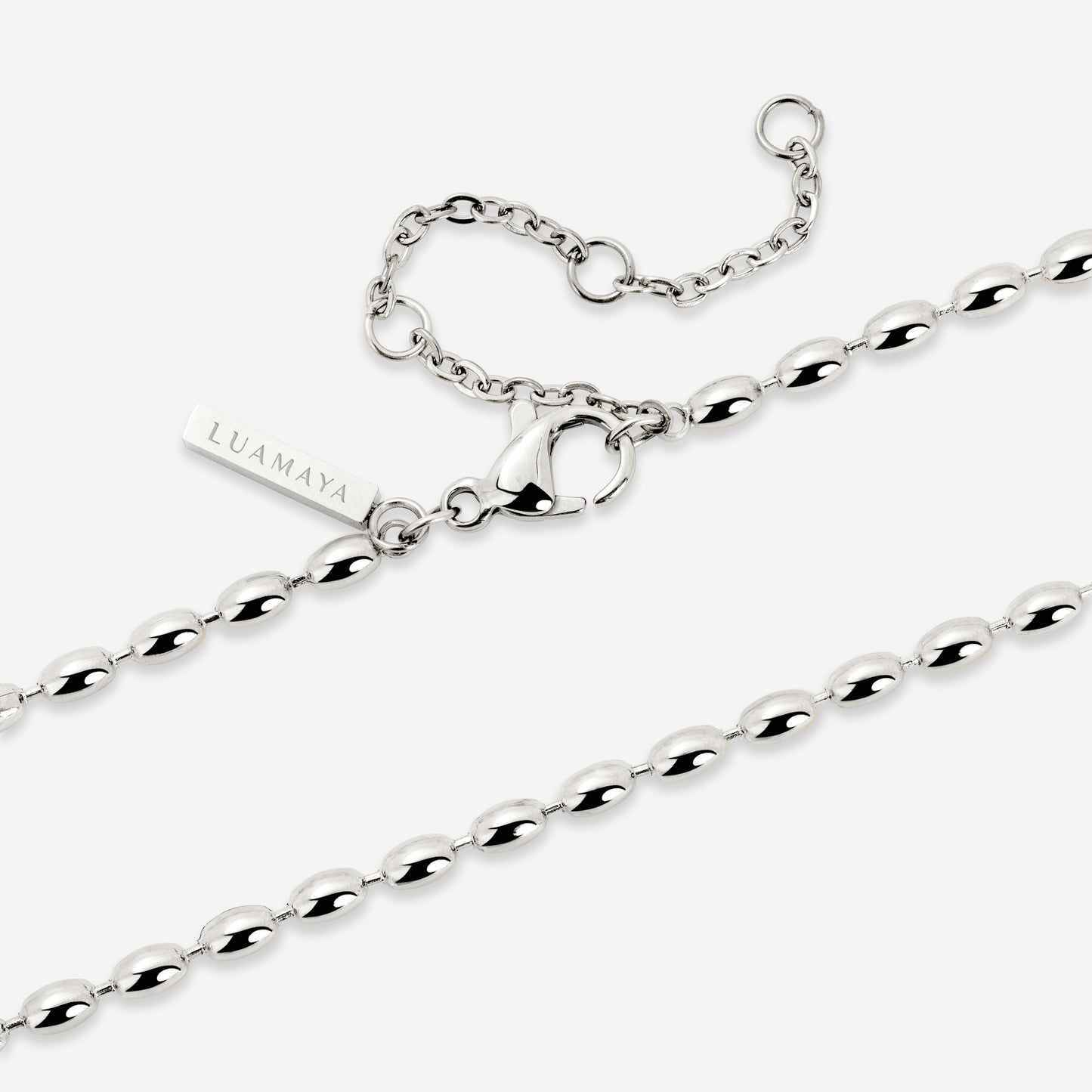Drop in the Ocean Necklace Silver