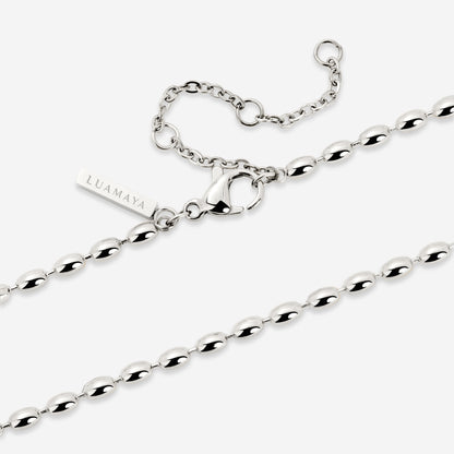 Drop in the Ocean Necklace Silver