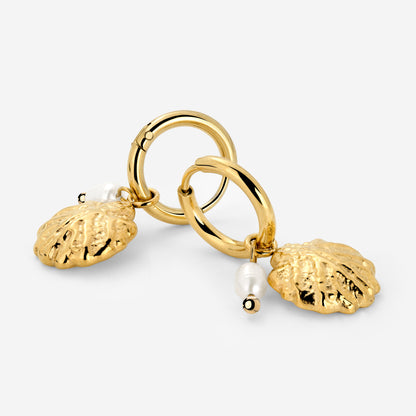 Ocean Lovers Hoop Set Small Gold