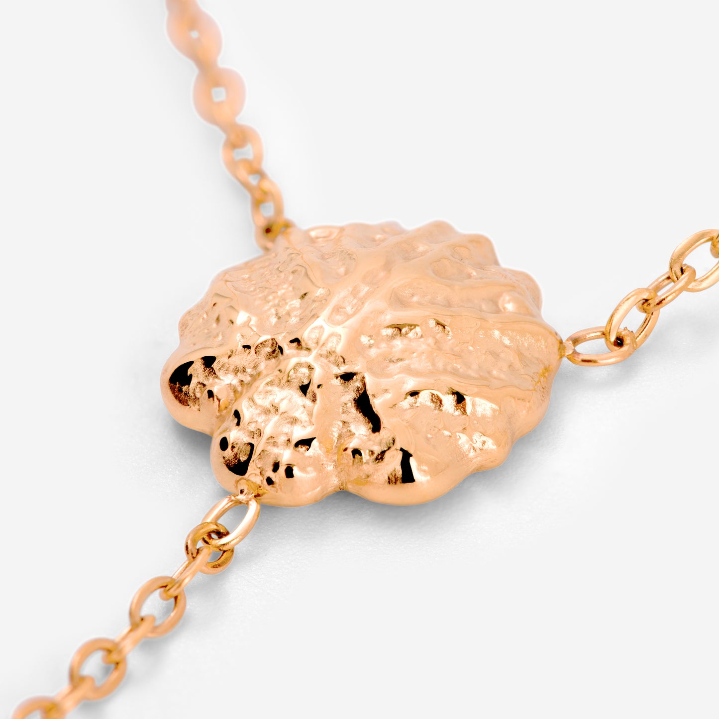 Ocean Lovers Y-Necklace Rose Gold