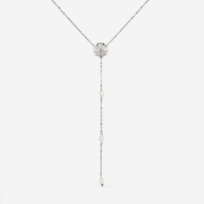 Ocean Lovers Y-Necklace Silver