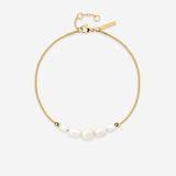 Pearlessence Anklet Gold