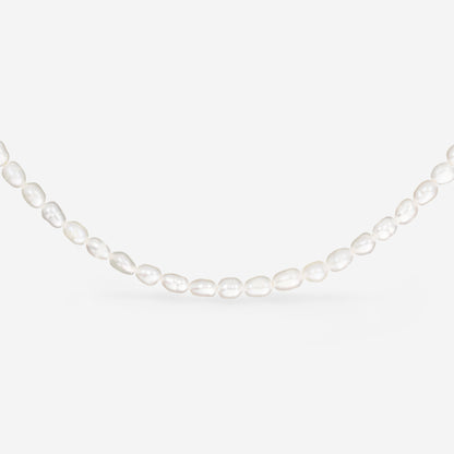 Perlita Choker Silver