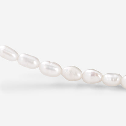 Perlita Choker Silver