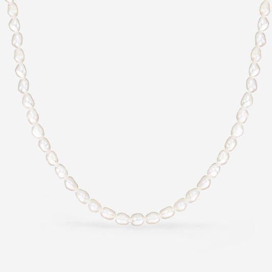 Perlita Choker Silver