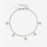 Tides of Time Anklet Silver