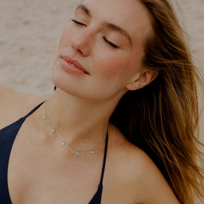 Tides of Time Choker Silver