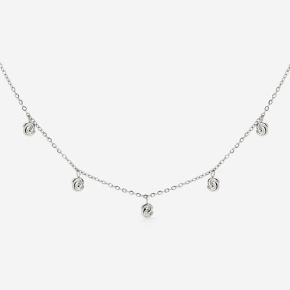 Tides of Time Choker Silver