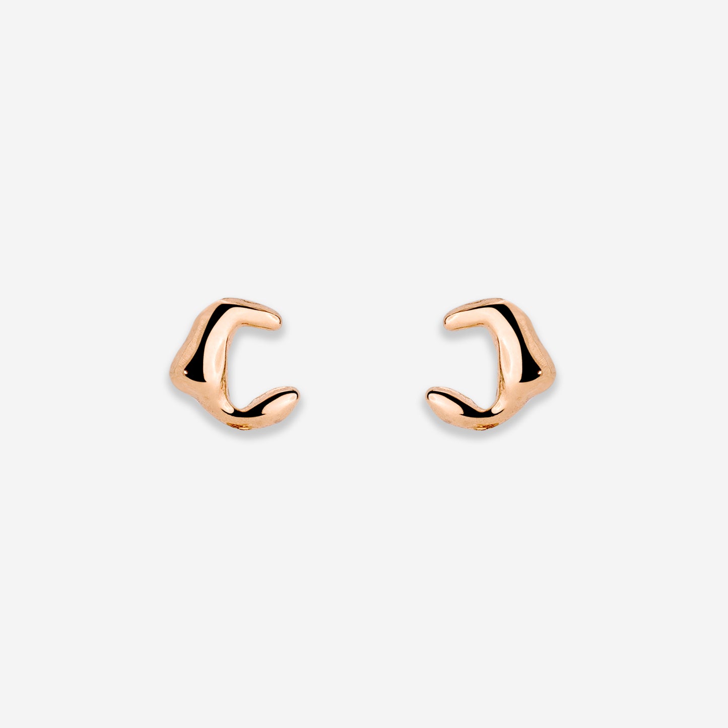 Alluring Anne Studs Rose Gold