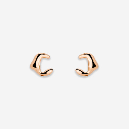 Alluring Anne Studs Rose Gold