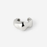 Colorful Conny Ear Cuff Silver