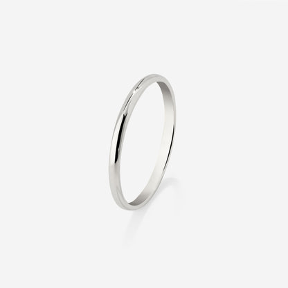 Fine Line Ring Silver