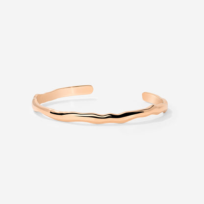 Flowing Bangle Rose Gold