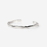 Flowing Bangle Silver