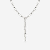 Honey Y-Necklace Silver