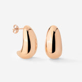 Huggie Studs Rose Gold