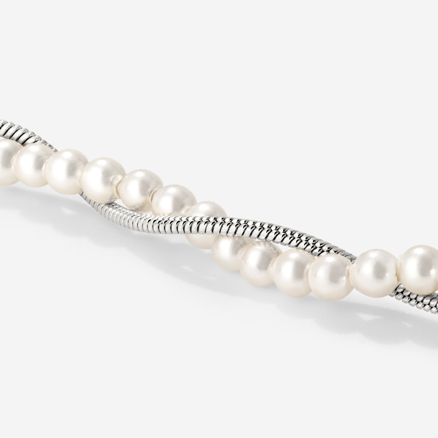 Infinite Bonding Necklace Silver