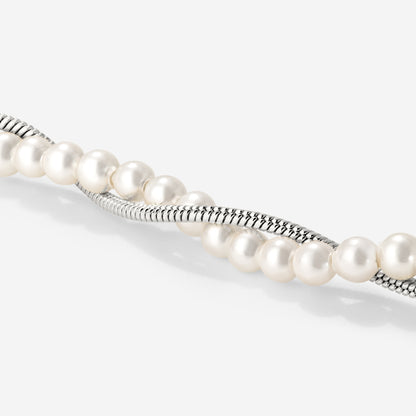 Infinite Bonding Necklace Silver