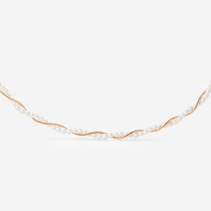 Infinite Bonding Necklace Rose Gold