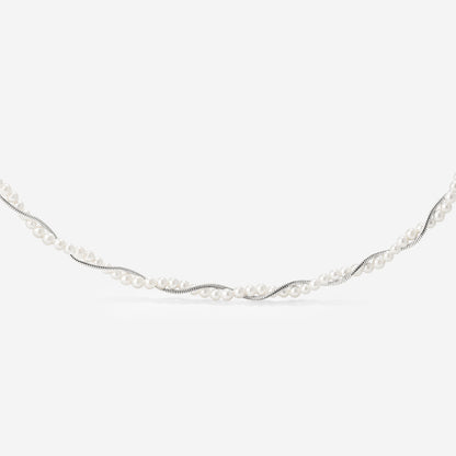 Infinite Bonding Necklace Silver